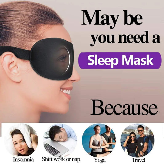 Travel Breathable 3D Sleeping Eye Mask