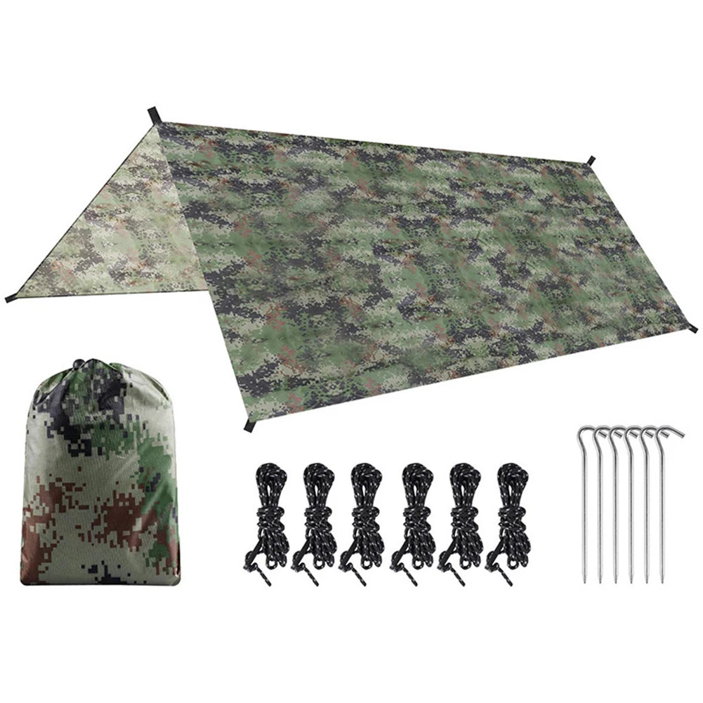 Camouflage Awning Sun Shelter
