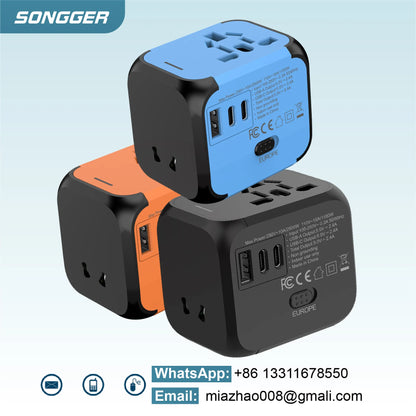 Multifunction Travel Adapter Converter Socket