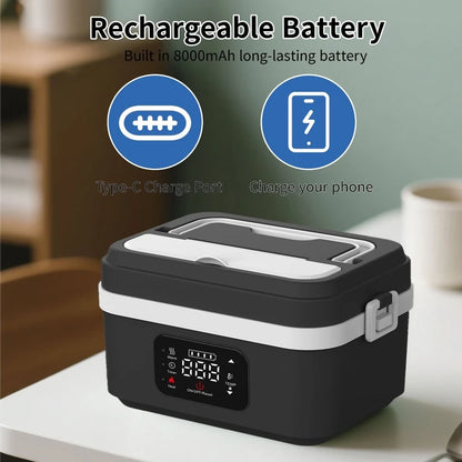 Rechargeable Outdoor Travel Electric Lunch Box