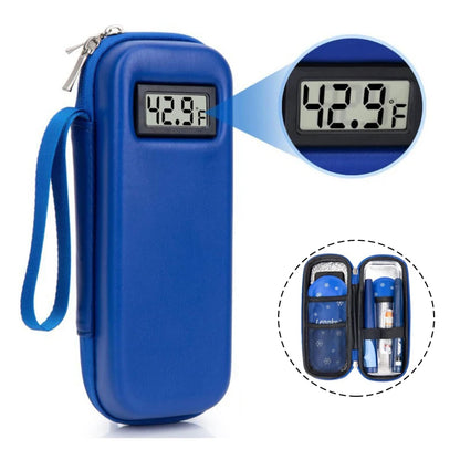 Insulin Cooler Travel Case With Thermometer Display