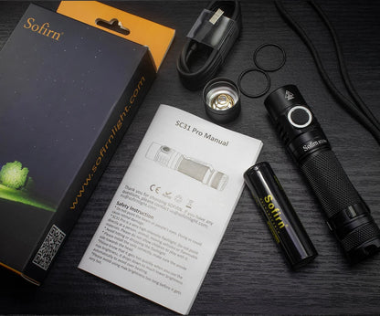 Powerful Rechargeable Tactical Flashlight