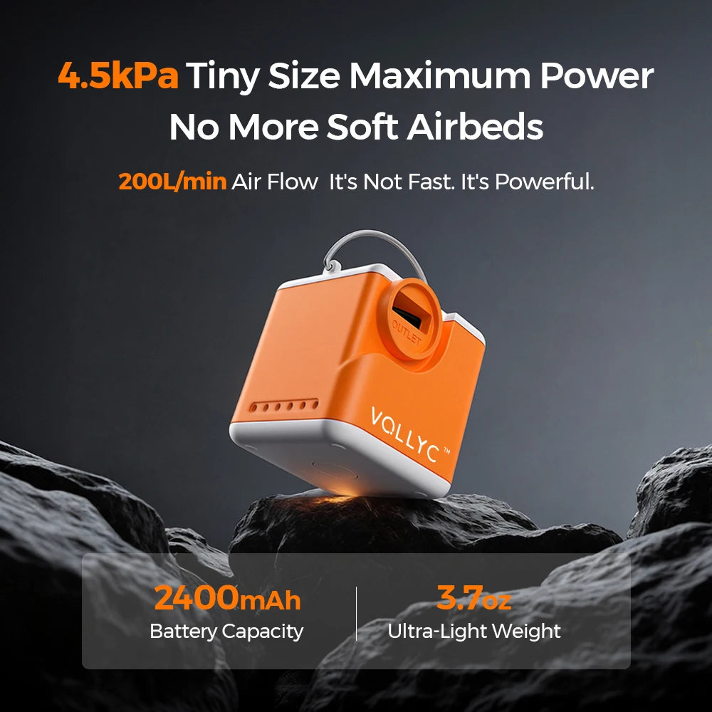 Rechargeable Ultralight Portable Air Pump