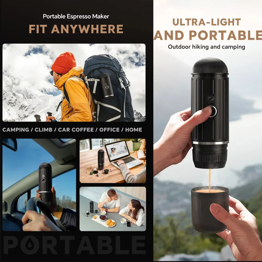 3-in-1 Electric Portable Coffee Machine