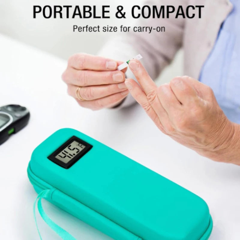 Insulin Cooler Travel Case With Thermometer Display