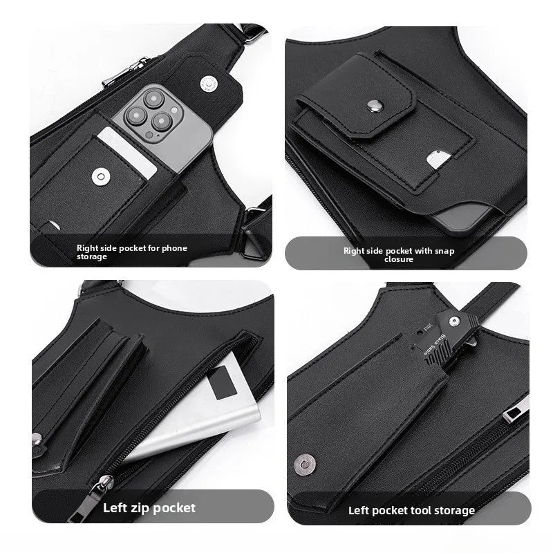 Multi Pocket Outdoor Hiking Chest Bag