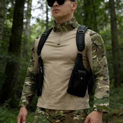 Multi Pocket Outdoor Hiking Chest Bag