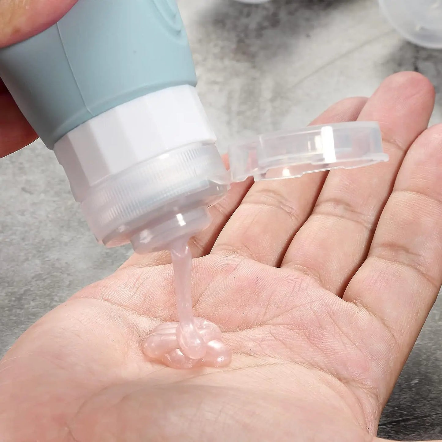 Silicone Squeezable Travel Bottles