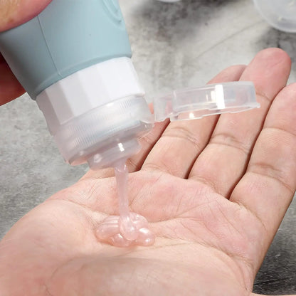 Silicone Squeezable Travel Bottles