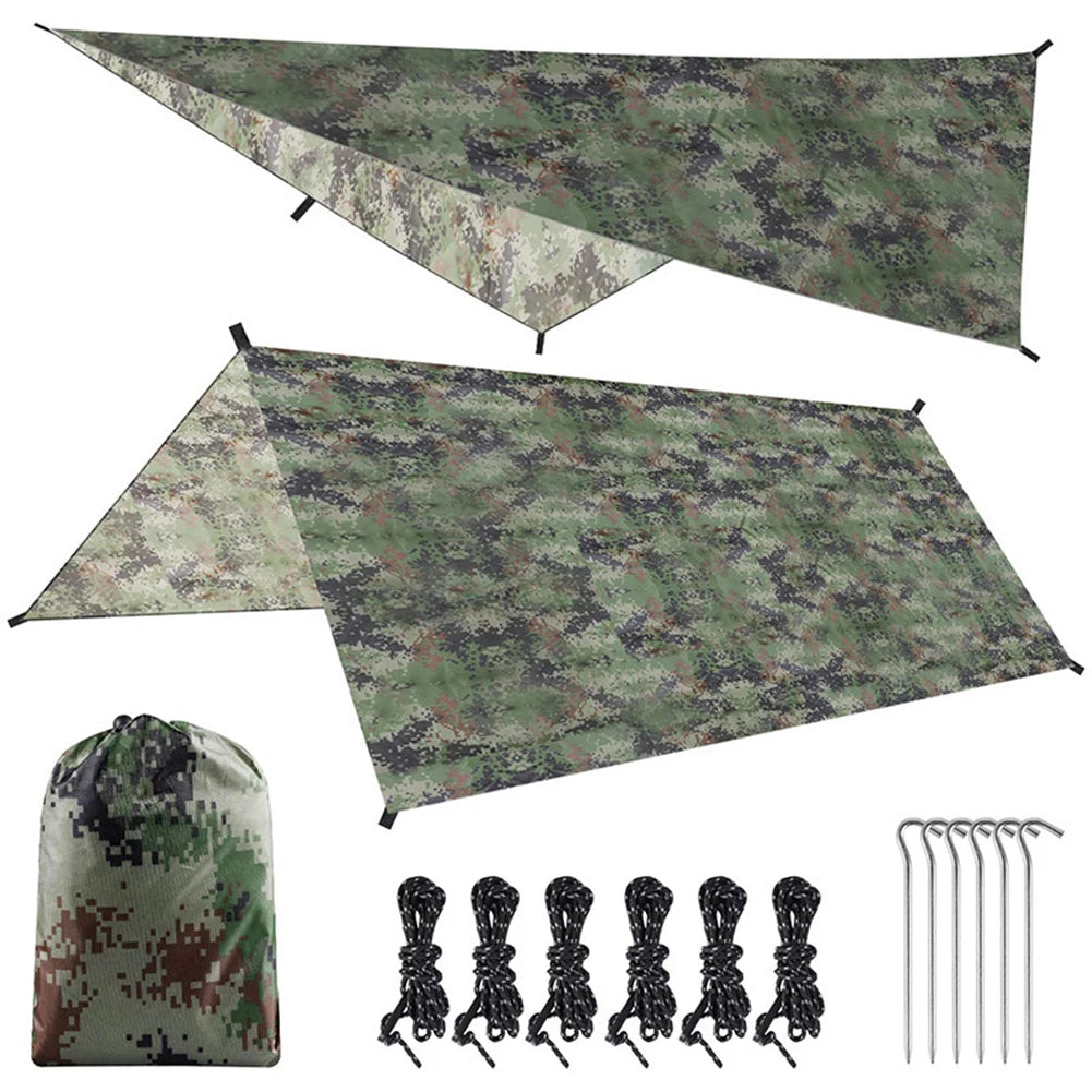 Camouflage Awning Sun Shelter