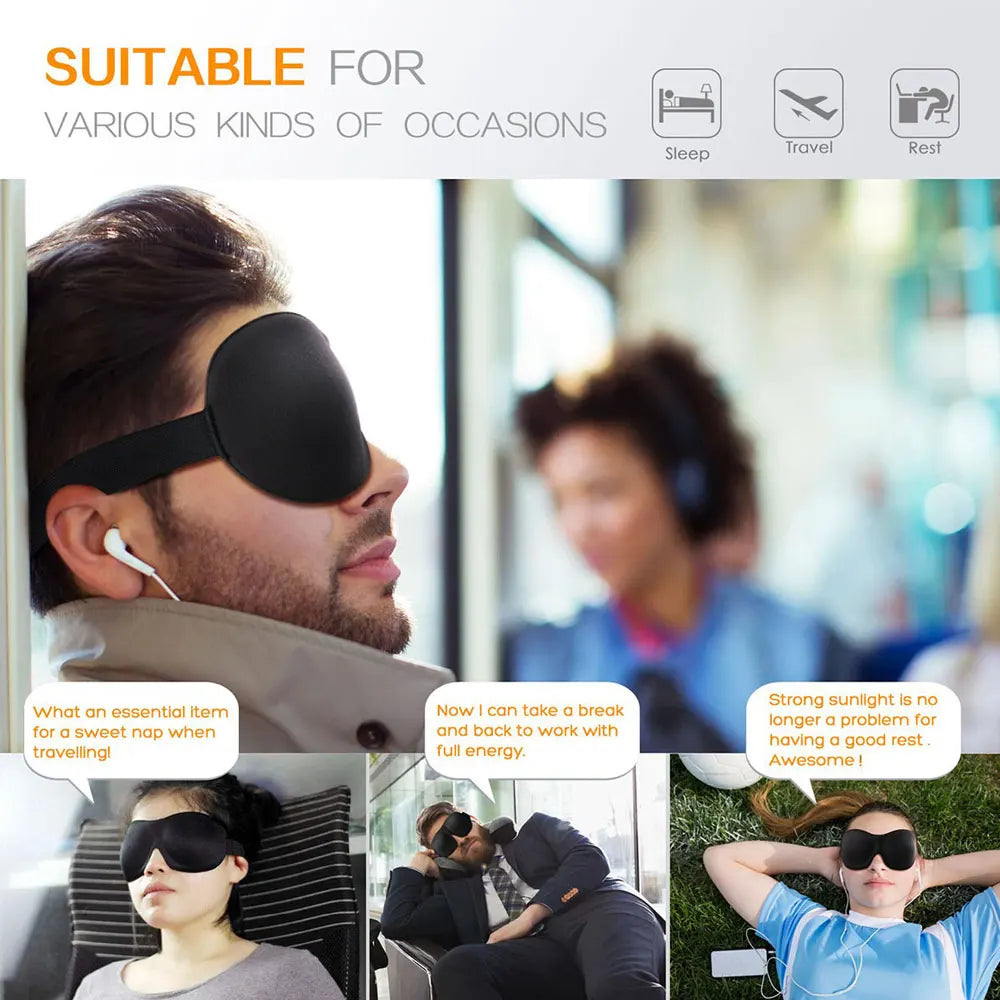 Travel Breathable 3D Sleeping Eye Mask