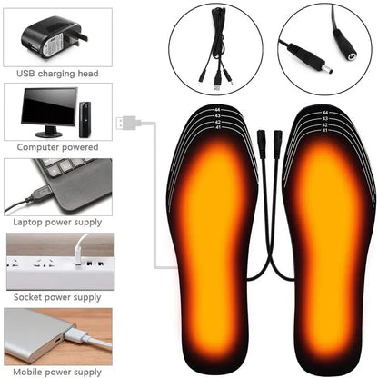 Outdoor Sports USB Heated Insoles