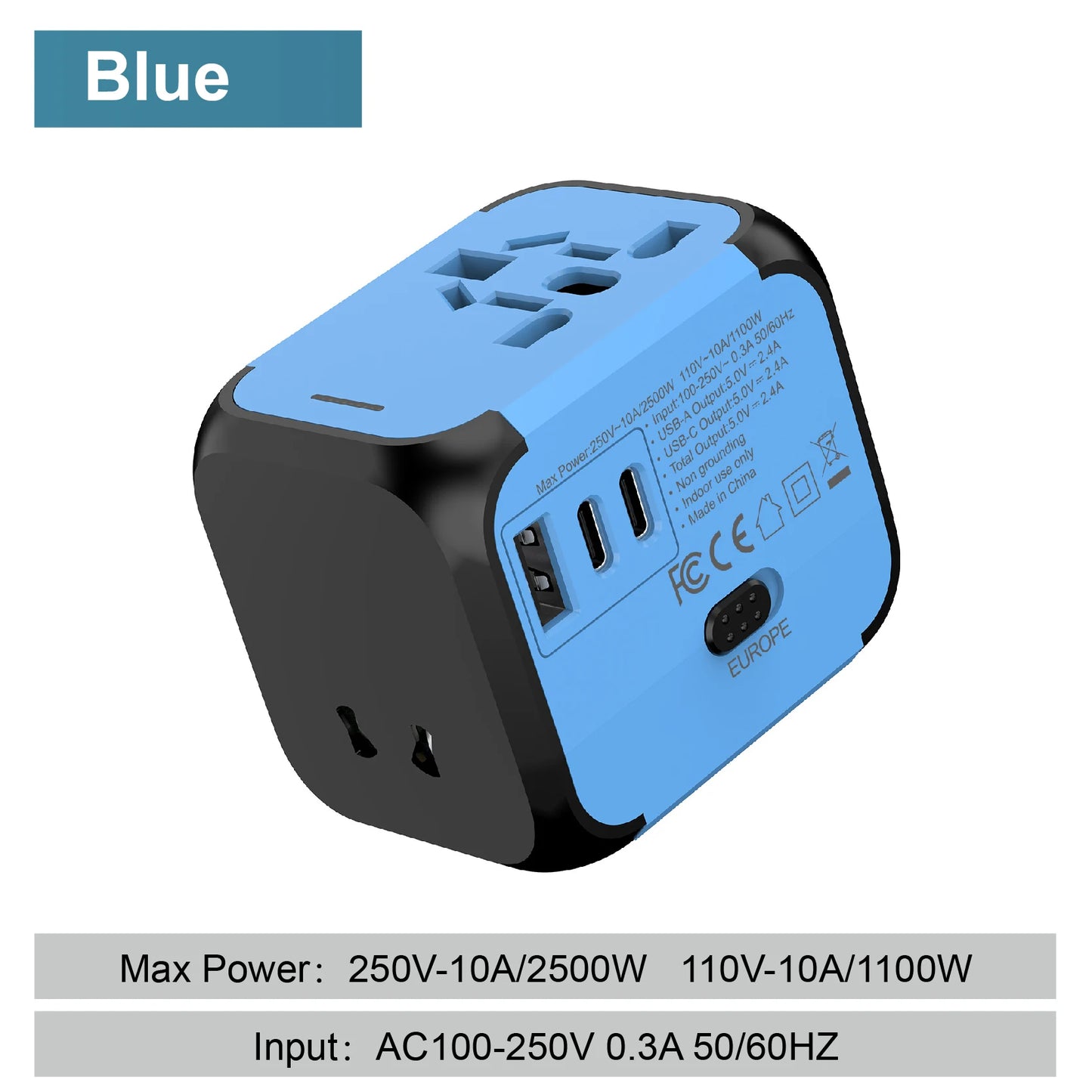 Multifunction Travel Adapter Converter Socket