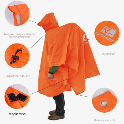 3 In 1 Outdoor Raincoat