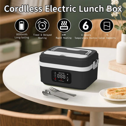 Rechargeable Outdoor Travel Electric Lunch Box